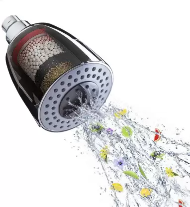 Aromatherapy shower head with essential oils
